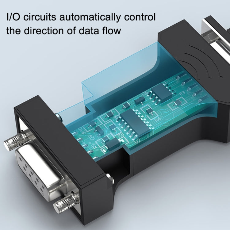 帝特 DT-9000 無源雙向RS232轉RS485串口通訊協議模塊轉換器