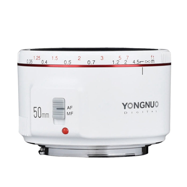 永諾 YN50mm F1.8 II 定焦鏡頭全畫幅自動對焦 適用於佳能單反相機