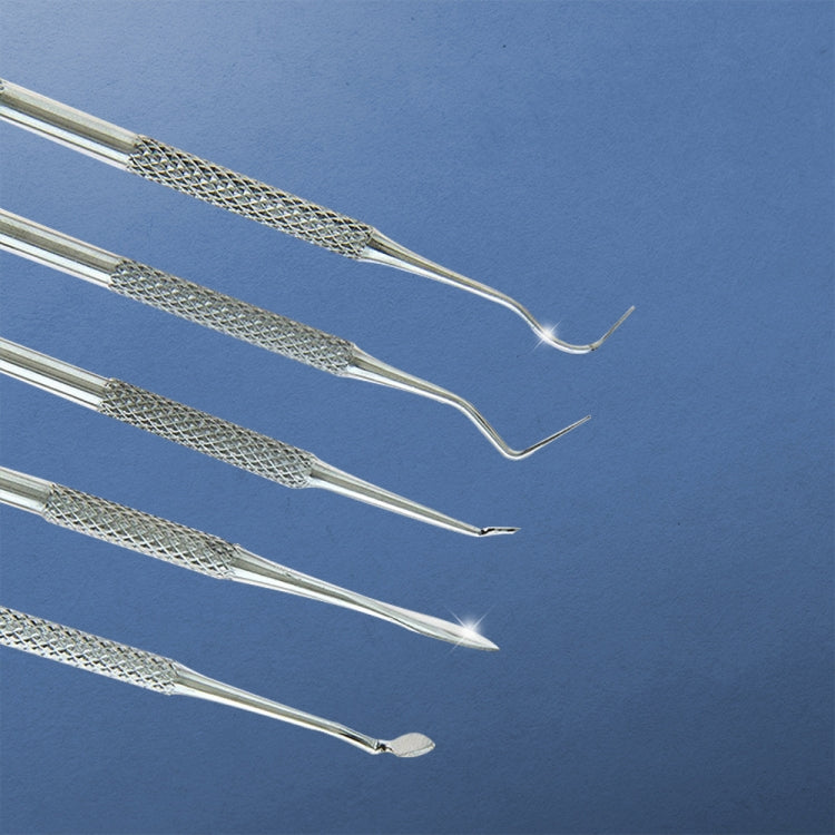 12合一不銹鋼雕蠟刀雕刻刀牙科工具套裝陶泥塑型工具