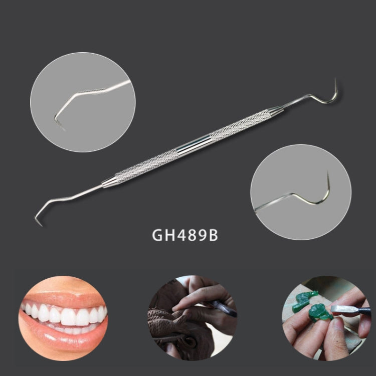 12合一不銹鋼雕蠟刀雕刻刀牙科工具套裝陶泥塑型工具