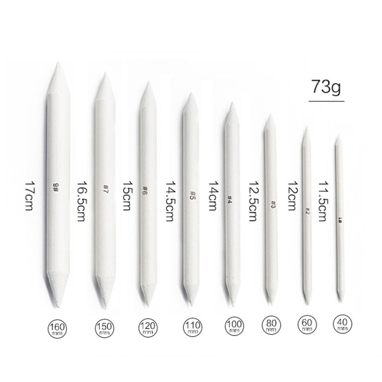 19件套紙擦筆塗抹筆素描繪畫修正筆帶收納包