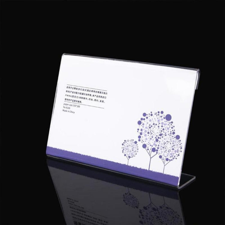 10個賣  迷你透明亞克力標牌展示架  標籤支架