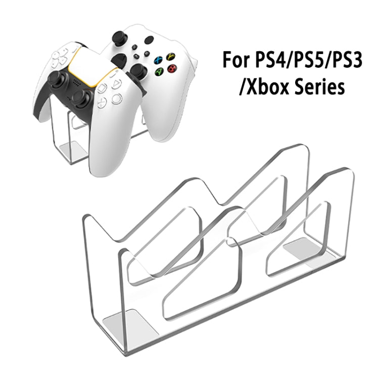 IPLAY HBX-433 遊戲手柄透明桌面展示支架適用於PS4 / PS5 / PS3 / Xbox / Switch