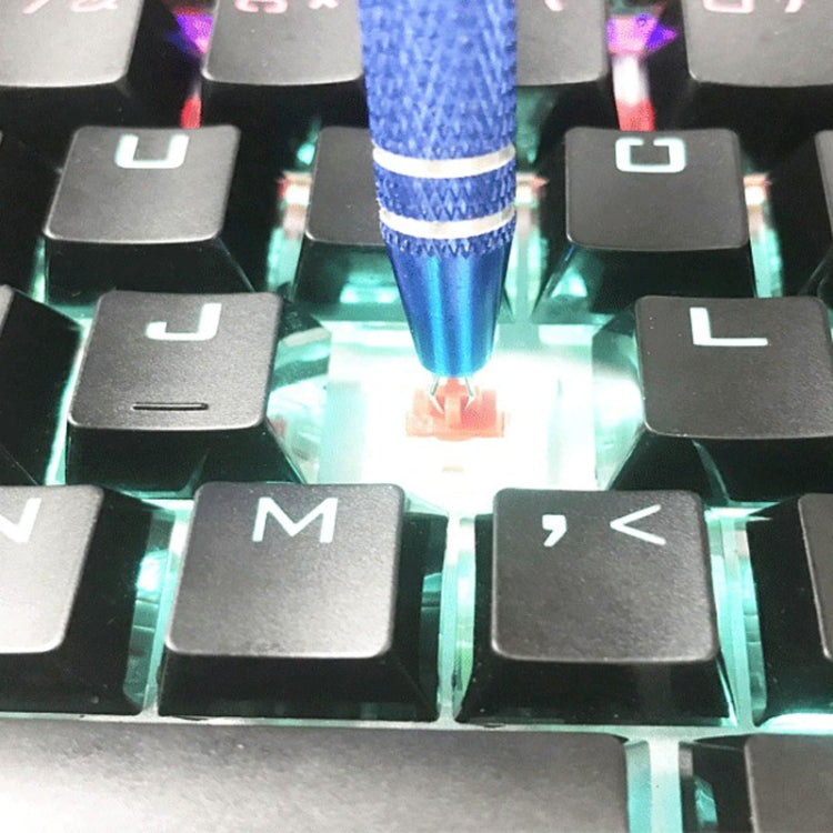 4合1机械鍵盤鍵帽取鍵器 開關試軸鋼絲 清潔套裝