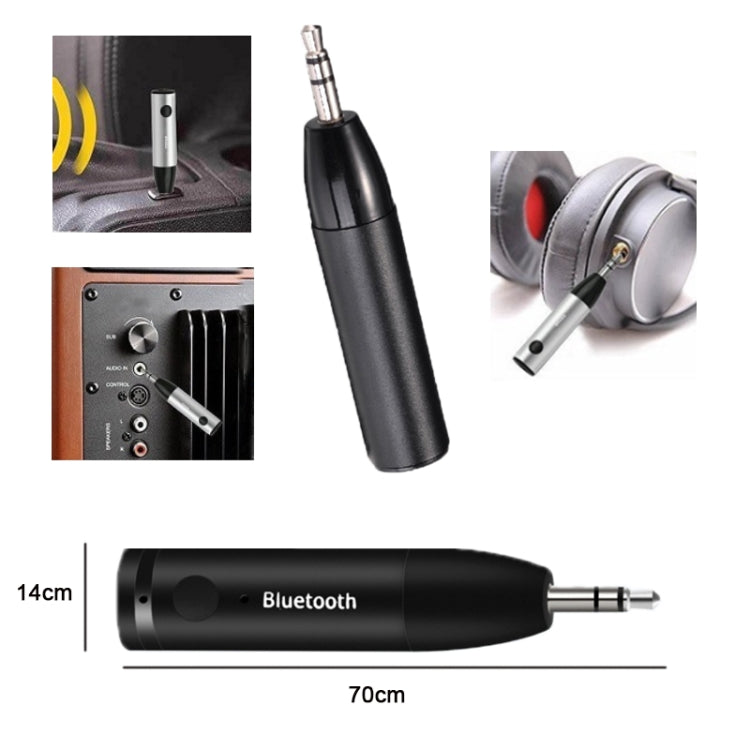 011 藍牙5.0 AUX音頻接收器 3.5mm汽車音響適配器
