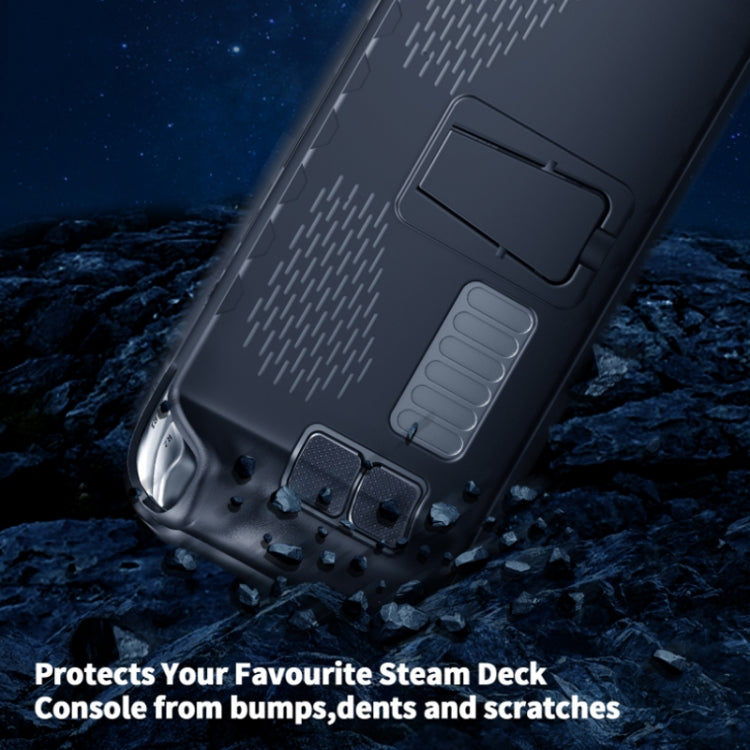 JYS For Steam Deck 掌機TPU保護殼+觸摸板按鍵貼紙