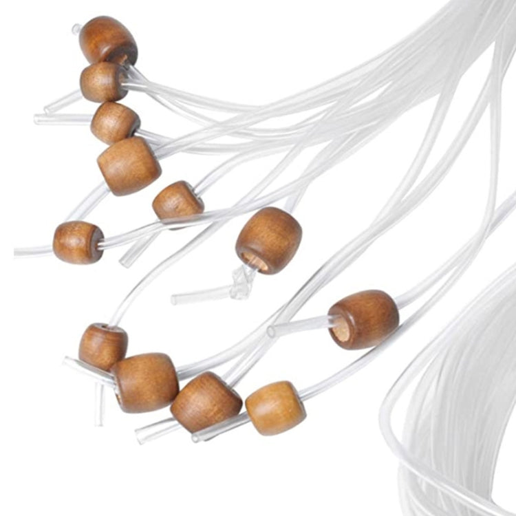 1套一賣 毛衣針碳化漂白地毯加長鈎針帶珠，總長：1.2米