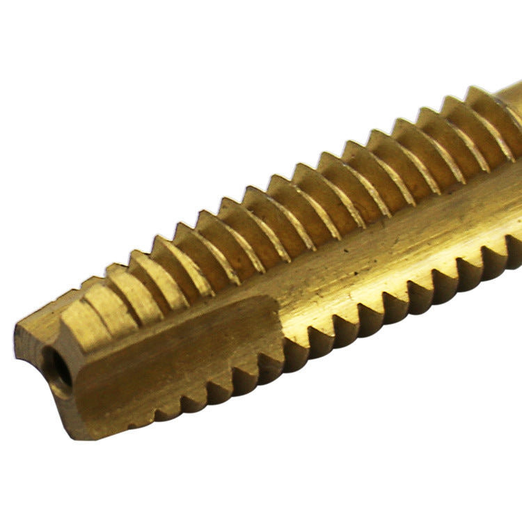 M3-M8鍍鈦螺尖機用直槽絲錐高速鋼攻絲攻內螺紋套裝 , 5 In 1 / Set Thread Set