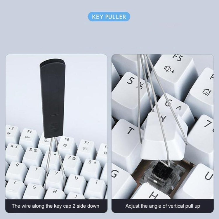 10件一賣 鋼絲金屬拔鍵器鍵帽更換工具