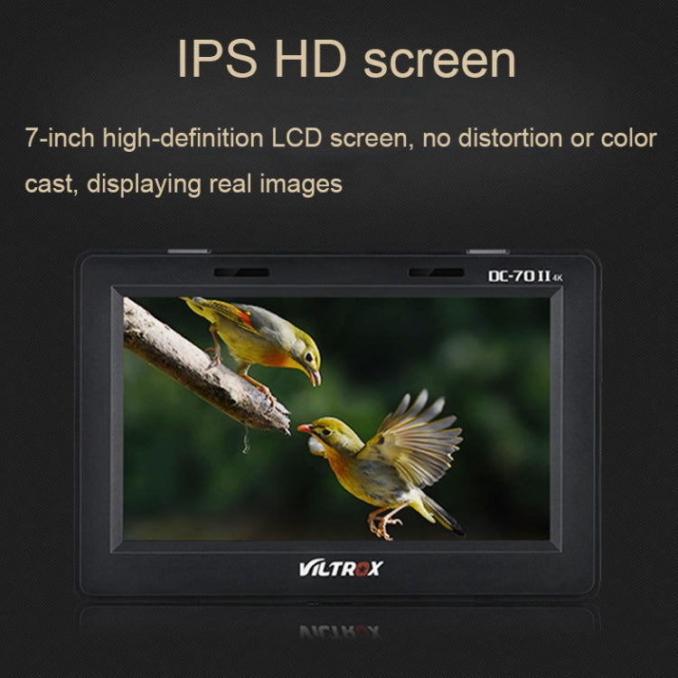 VILTROX DC-70II  7寸4K高清相機導演監視器 電影攝像視頻監視器