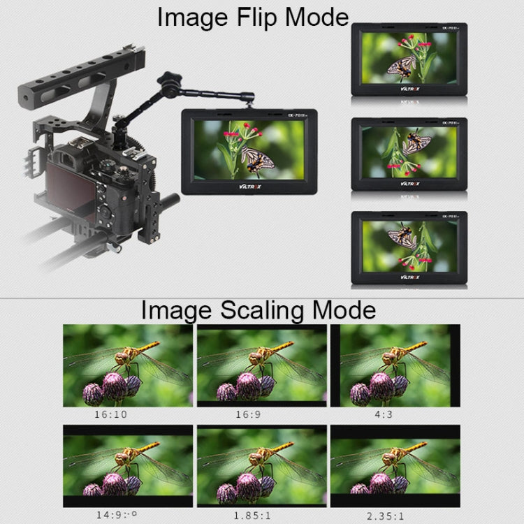 VILTROX DC-70II  7寸4K高清相機導演監視器 電影攝像視頻監視器