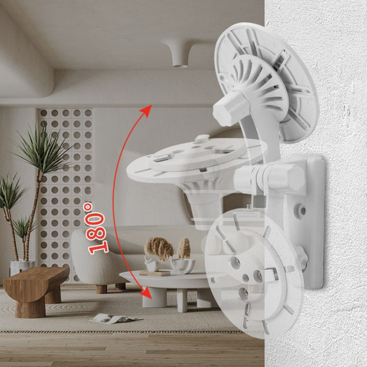 免打孔塑料支架適用於監控搖頭攝像頭