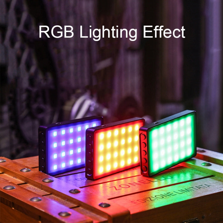 微徠 RB08P 52LEDs RGB炫彩燈效迷你攝影補光燈