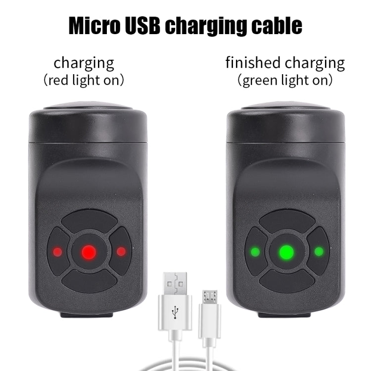 120分貝自行車充電喇叭4模式超響山地車電鈴鐺騎行裝備配件