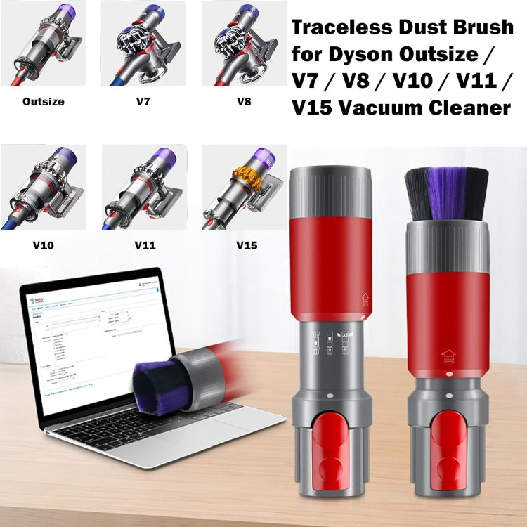 適用於戴森吸塵器V7 V8 V10 V11 V15無痕軟毛除塵刷