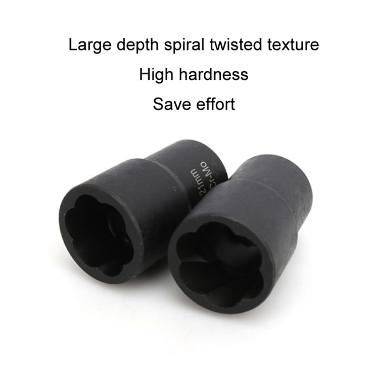 汽車輪胎受損螺母防滑拆卸套筒扳手套裝