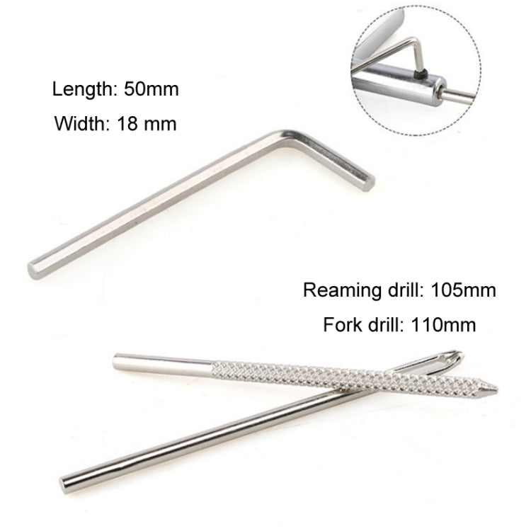 11合一 汽車真空胎漏氣補胎針膠條工具套裝, 11 in 1