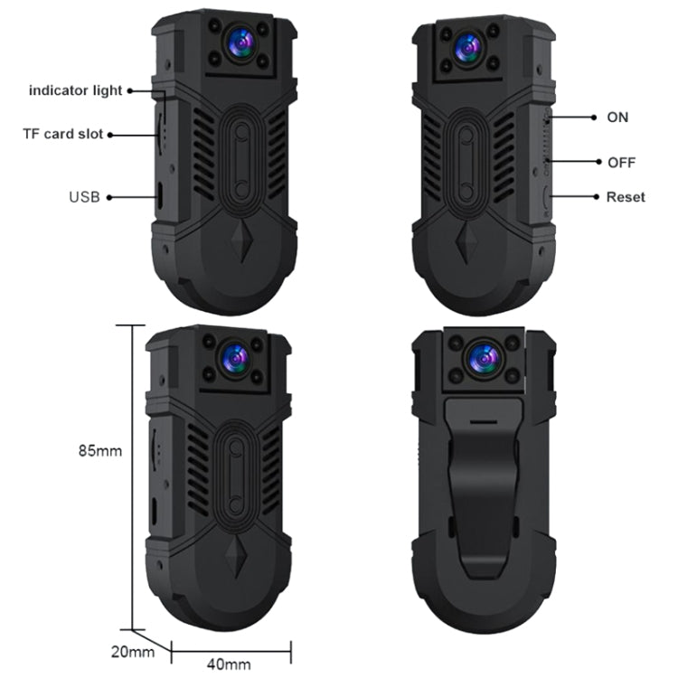 WD18無線攝像頭Wifi高清1080P智能網絡監控攝像機