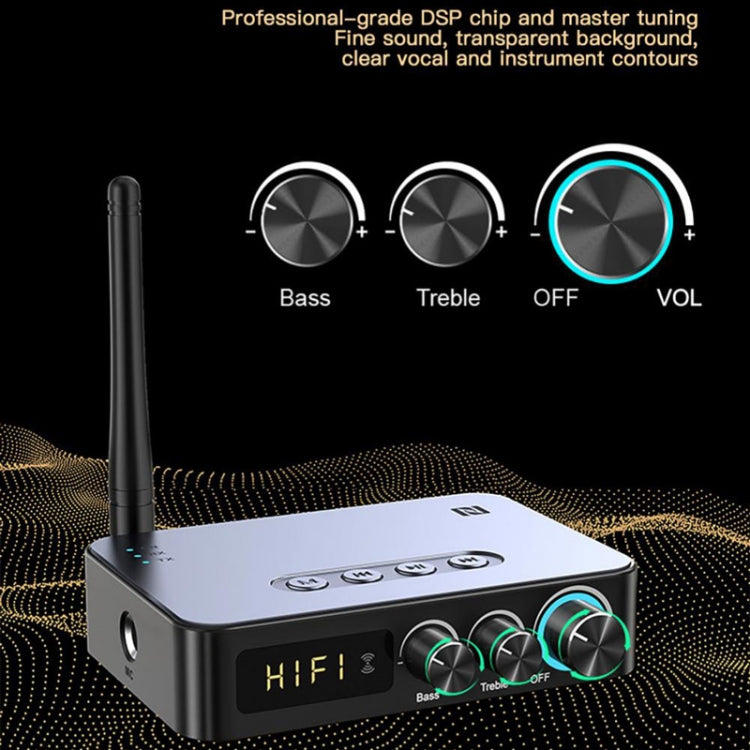 M9 Pro 5.1藍牙接收器發射器FM收音機4合1NFC音頻適配器
