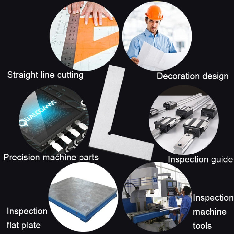 100x70cm刀口角尺 90度高精度碳鋼直角尺木工尺