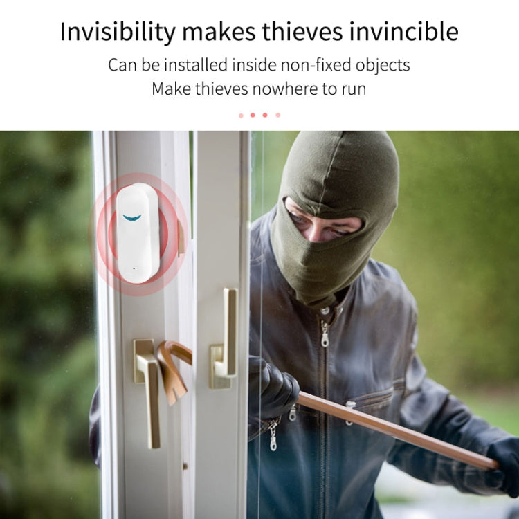 塗鴉Wifi門磁傳感器遠程智能聯動門窗開關防報警APP提醒警報