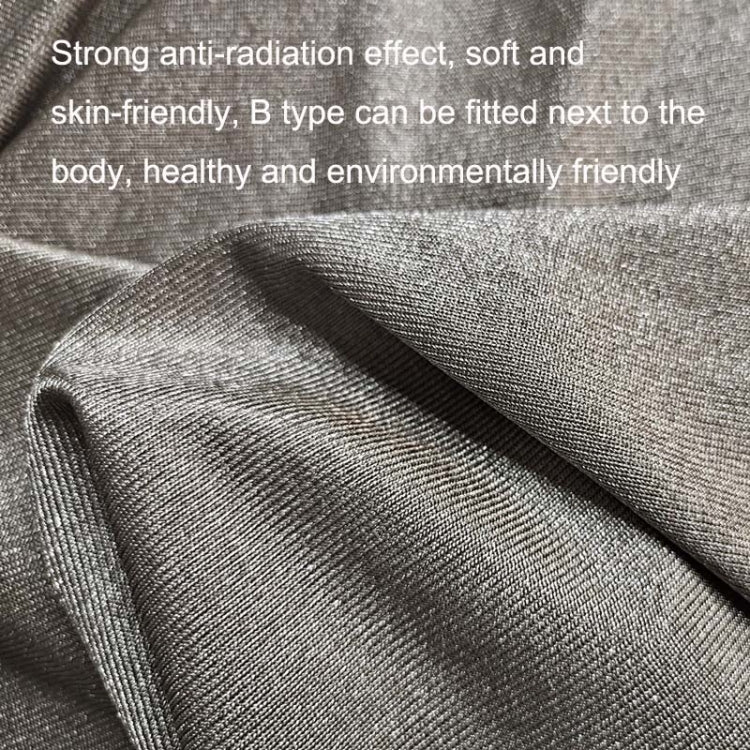 ZDY-1 針織純銀纖維銀離子柔軟防輻射布料抗菌口罩彈力布，尺寸：1平米