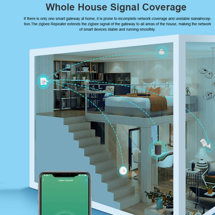 塗鴉Zigbee便攜式USB無線智能放大器擴展器中繼器, Wireless Extender