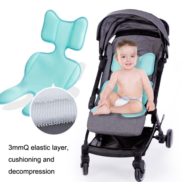 3D嬰兒推車涼席四季通用型 寶寶餐椅涼席子