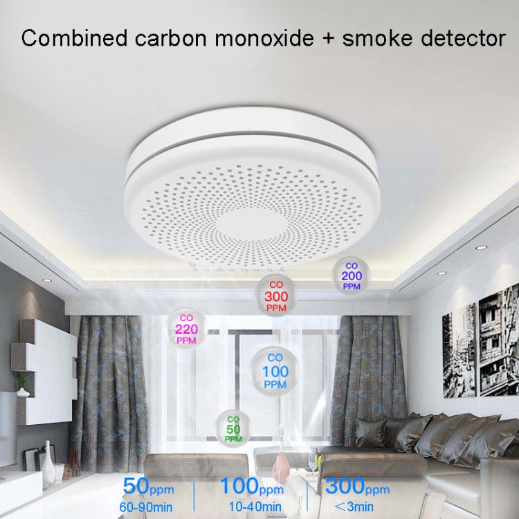 RH-WS11-W WiFi 2合1煙霧報警器 一氧化碳複合煙感報警傳感器