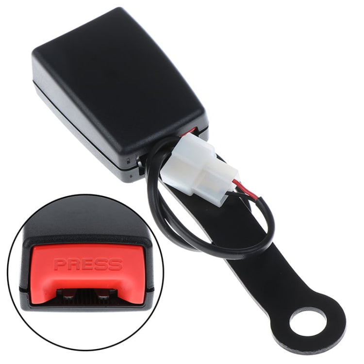 173mm 汽車安全帶卡扣連接器 帶報警信號