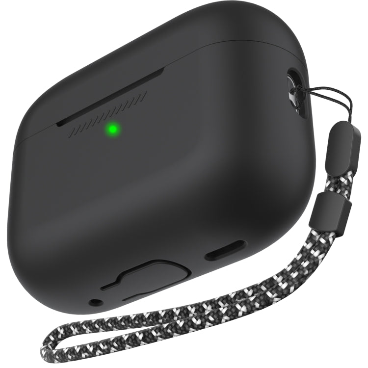 適用於AirPods Pro 2 AhaStyle PT187 硅膠連體保護殼防丟帶掛繩殼