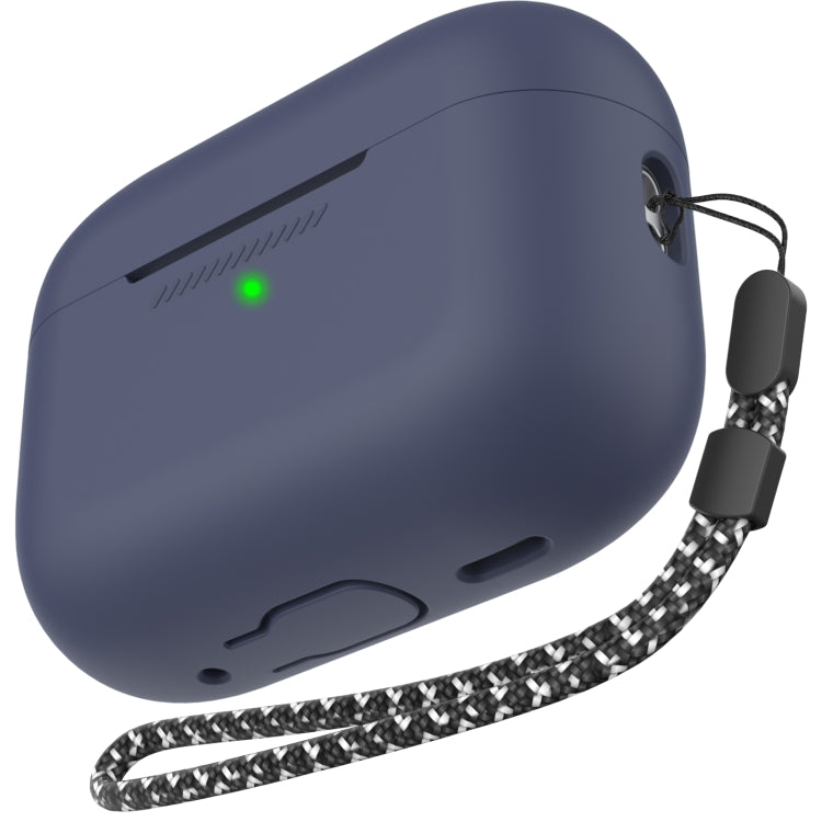 適用於AirPods Pro 2 AhaStyle PT187 硅膠連體保護殼防丟帶掛繩殼