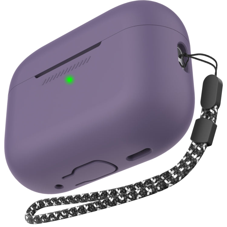 適用於AirPods Pro 2 AhaStyle PT187 硅膠連體保護殼防丟帶掛繩殼