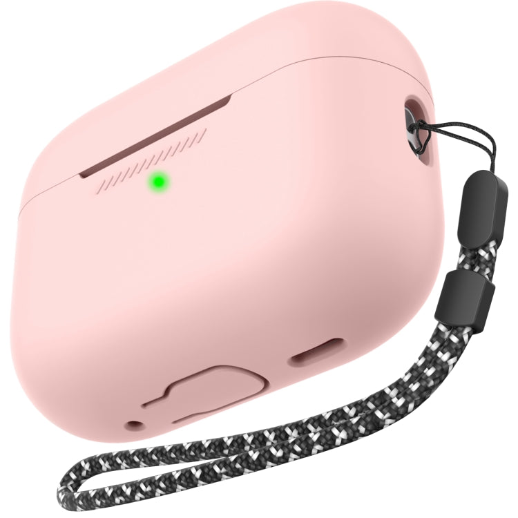 適用於AirPods Pro 2 AhaStyle PT187 硅膠連體保護殼防丟帶掛繩殼