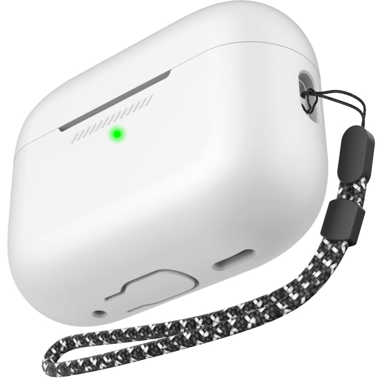 適用於AirPods Pro 2 AhaStyle PT187 硅膠連體保護殼防丟帶掛繩殼