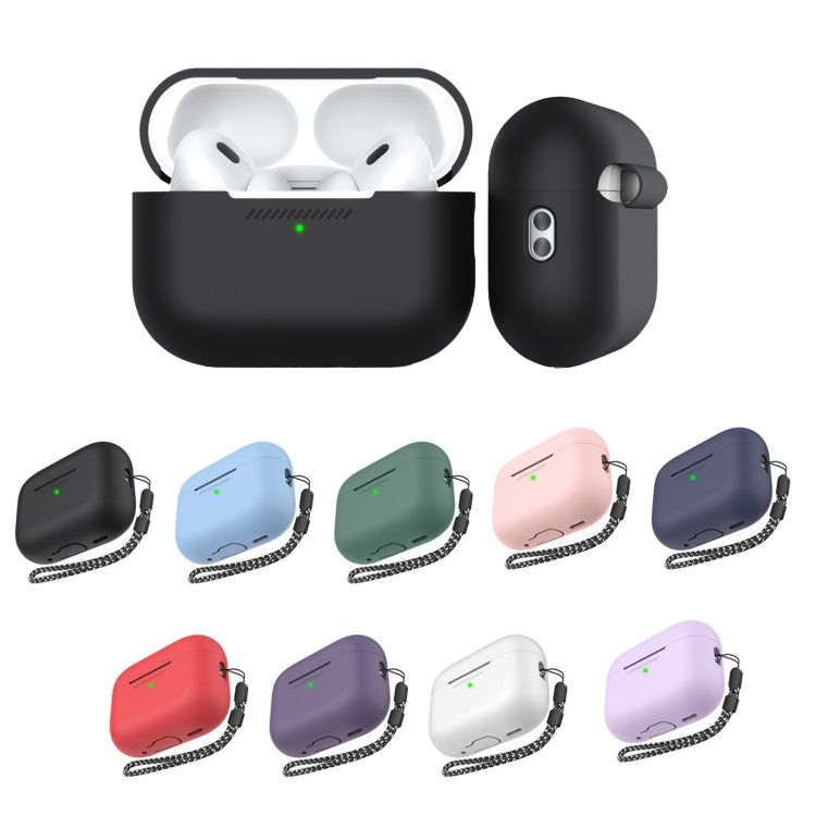 適用於AirPods Pro 2 AhaStyle PT187 硅膠連體保護殼防丟帶掛繩殼