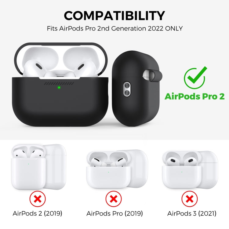 適用於AirPods Pro 2 AhaStyle PT187 硅膠連體保護殼防丟帶掛繩殼