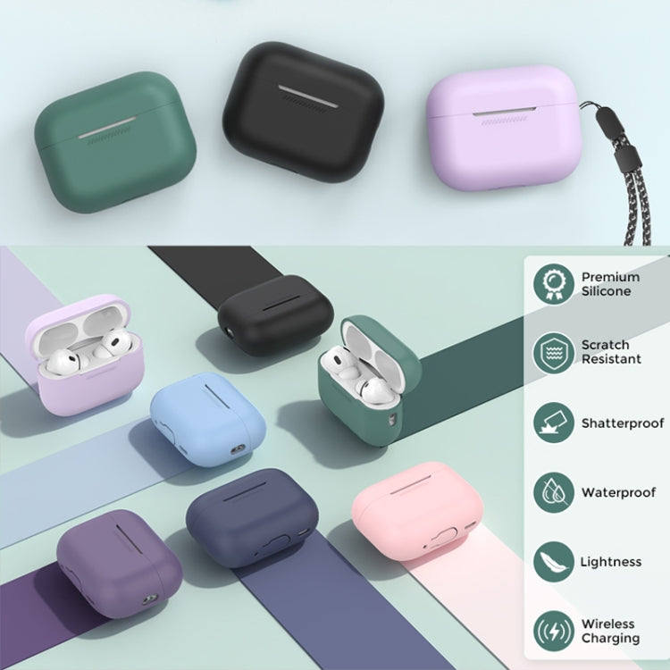 適用於AirPods Pro 2 AhaStyle PT187 硅膠連體保護殼防丟帶掛繩殼