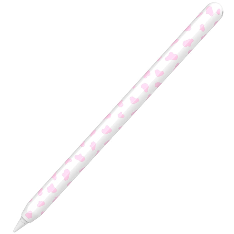 適用於Apple Pencil 2 AhaStyle PT65CW硅膠筆套 奶牛花紋手寫電容筆保護套