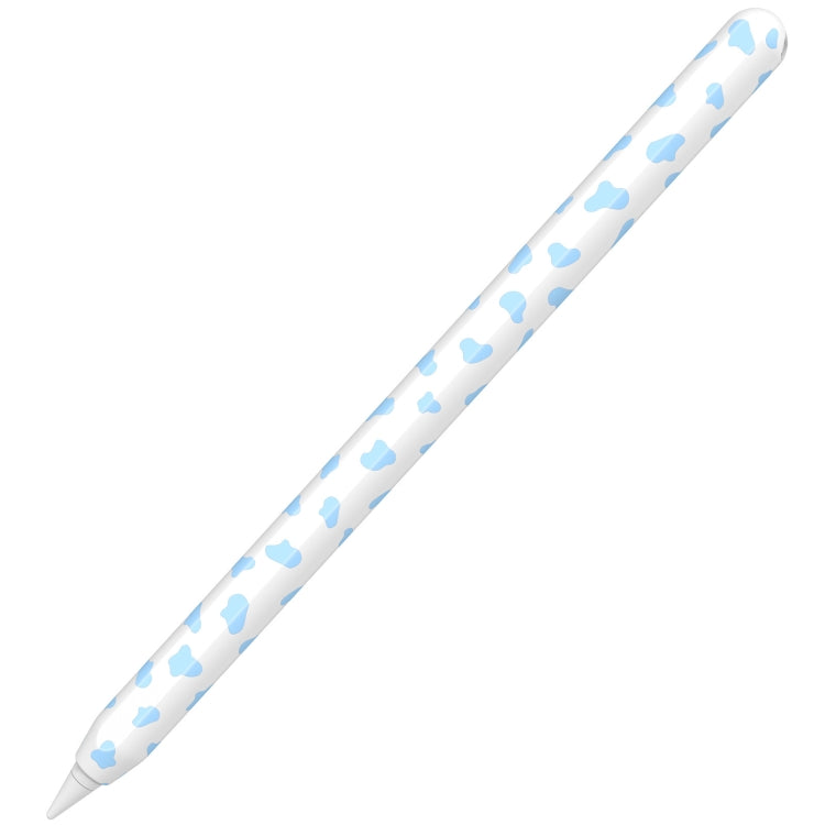 適用於Apple Pencil 2 AhaStyle PT65CW硅膠筆套 奶牛花紋手寫電容筆保護套
