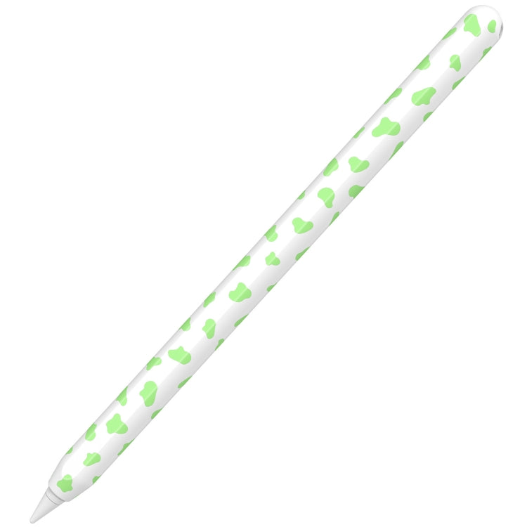 適用於Apple Pencil 2 AhaStyle PT65CW硅膠筆套 奶牛花紋手寫電容筆保護套