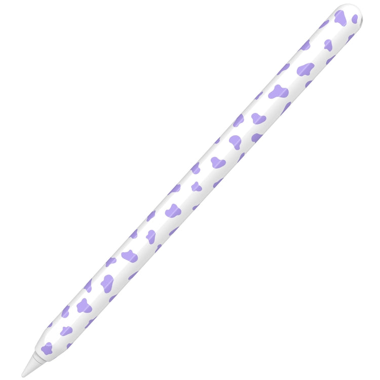 適用於Apple Pencil 2 AhaStyle PT65CW硅膠筆套 奶牛花紋手寫電容筆保護套