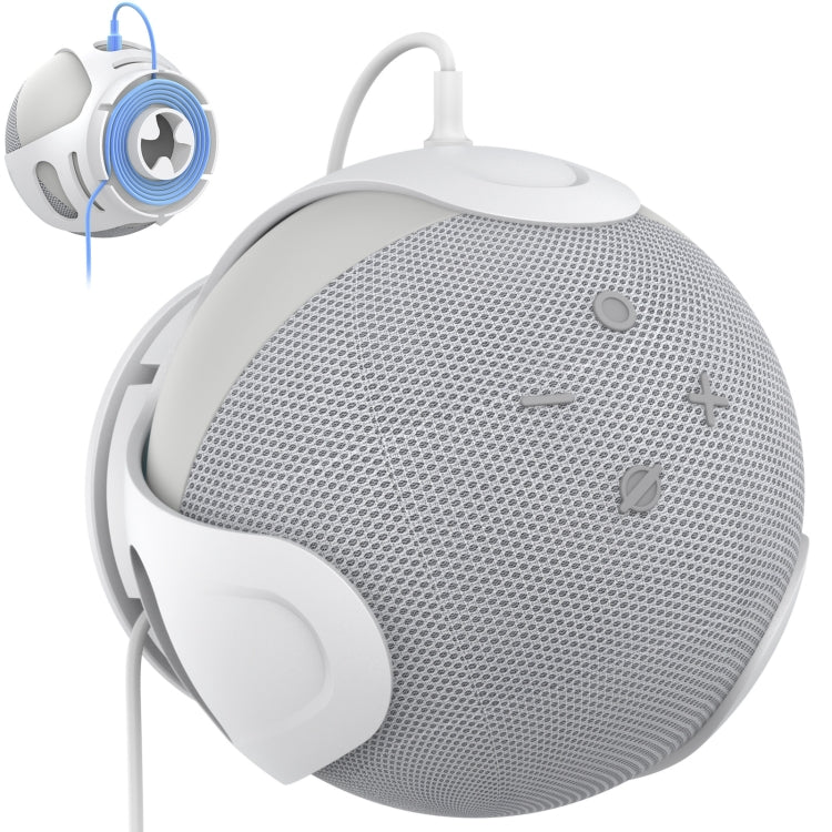 適用於Amazon Echo Dot 4/5 AhaStyle PT183音箱牆面收納支架