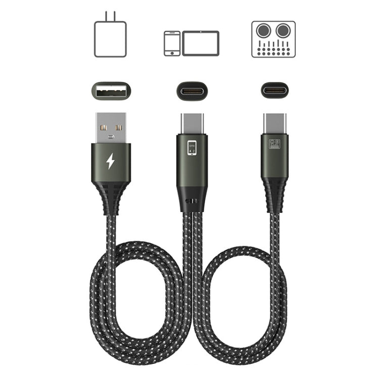 直播OTG聲卡線 手機充電音頻錄音數據線