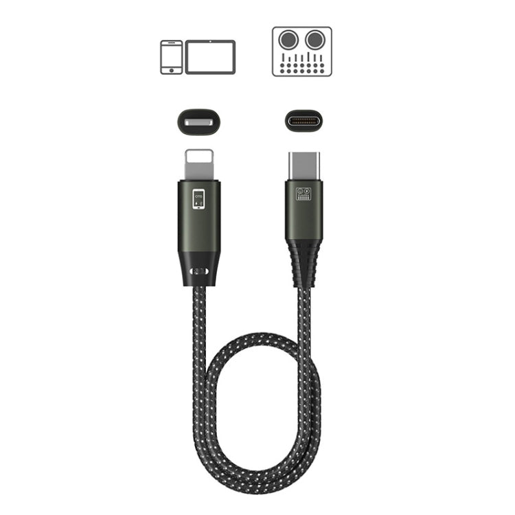 直播OTG聲卡線 手機充電音頻錄音數據線