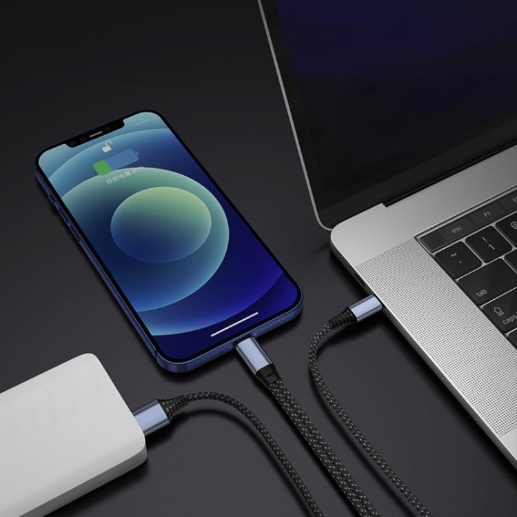 直播OTG聲卡線 手機充電音頻錄音數據線