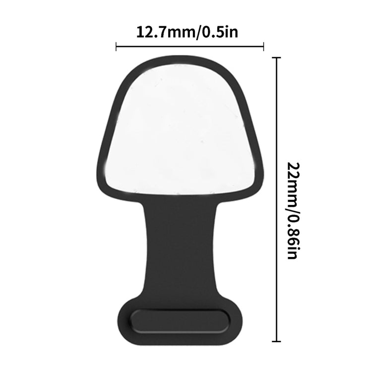 10個賣 背黏貼式手機充電口防塵塞電源塞