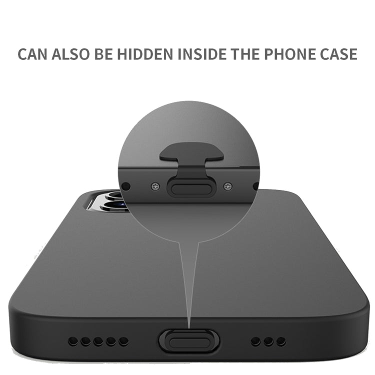 10個賣 背黏貼式手機充電口防塵塞電源塞