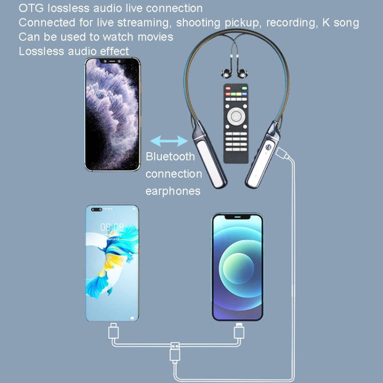 SN-537K 5.3藍牙直播耳機 內置聲卡無線接收器運動耳機