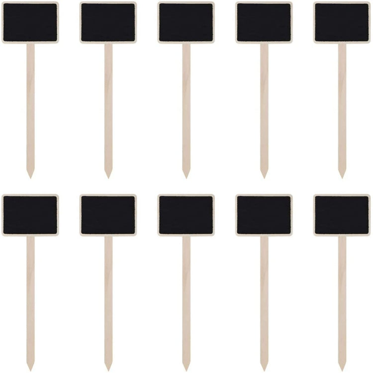 ZX507 10個一賣 木製插地DIY留言板 迷你植物名字牌 桌面展示板